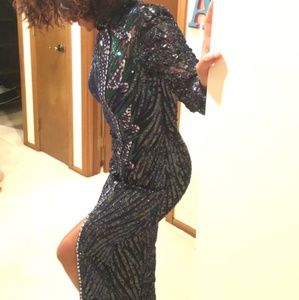 Vintage Sequence Gown